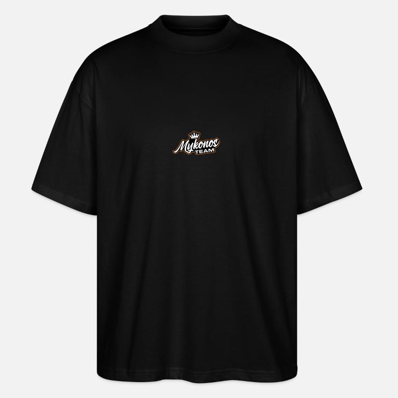 Mykonos Team - Stanley/Stella Oversized Unisex Bio T-Shirt Blaster 2.0 - Schwarz