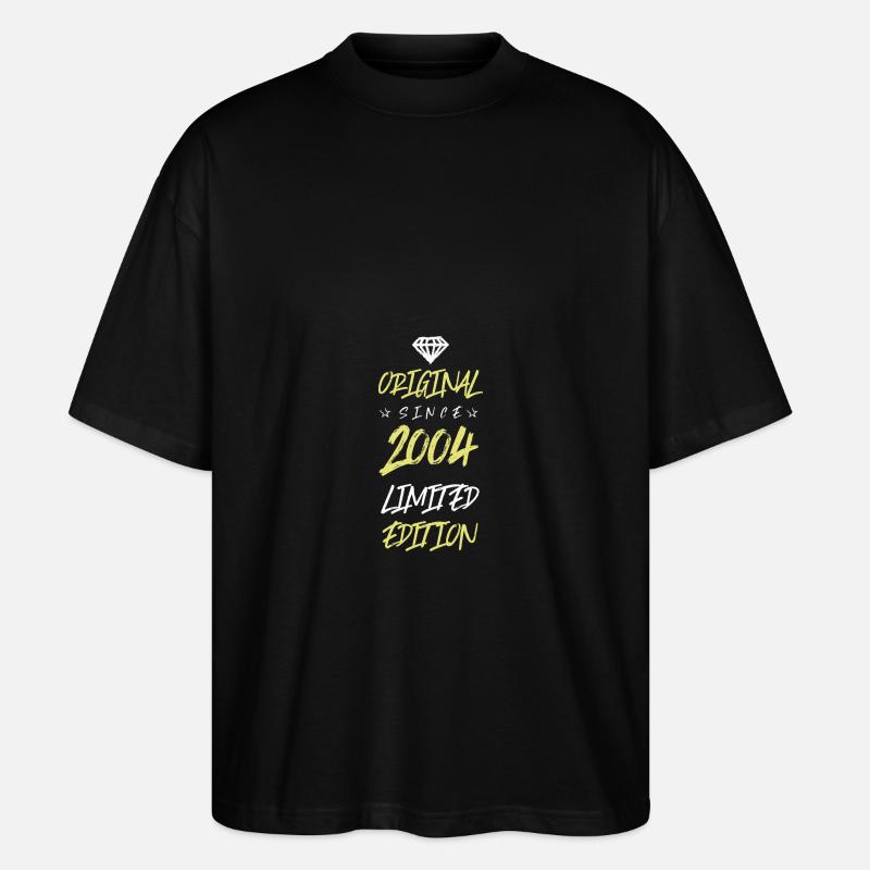 2004 Limited Edition - Stanley/Stella Oversized Unisex Organic T-shirt Blaster 2.0 - black