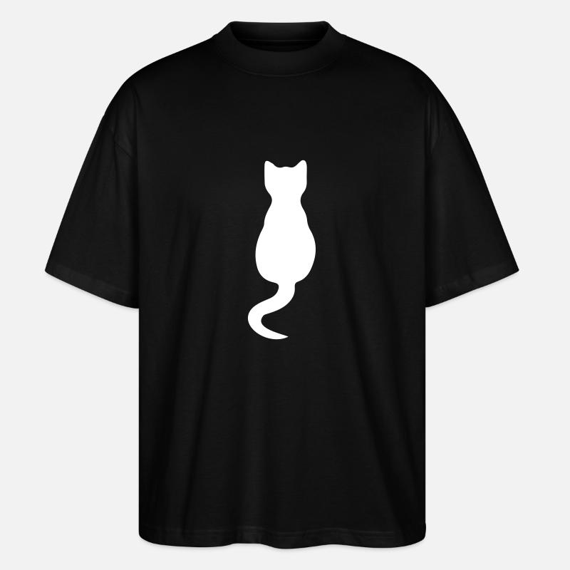 Chat - T-shirt bio Blaster 2.0 coupe oversize Stanley/Stella Unisexe - noir