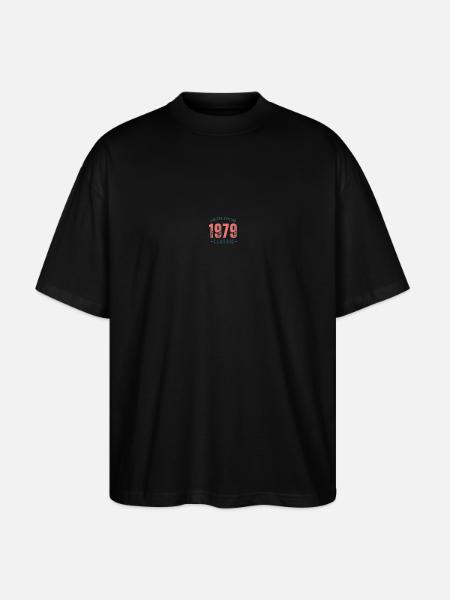 Limited Edition 1979 - Stanley/Stella Oversized Unisex Organic T-shirt Blaster 2.0 - black