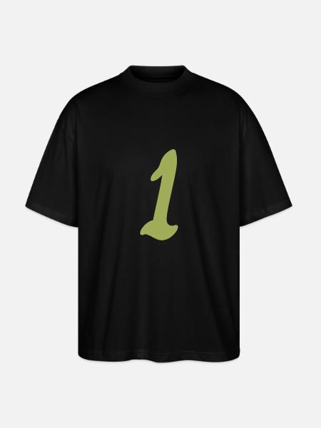 1 - Stanley/Stella Oversized Unisex Organic T-shirt Blaster 2.0 - black
