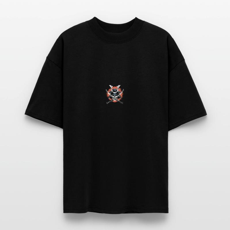 Guerrier samouraï japonais T-shirt bio Blaster 2.0 coupe oversize Stanley/Stella Unisexe