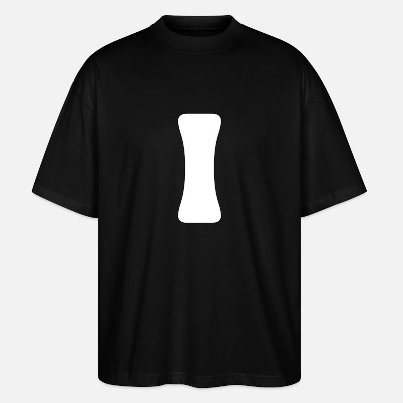 I - Stanley/Stella Oversized Unisex Bio T-Shirt Blaster 2.0 - Schwarz