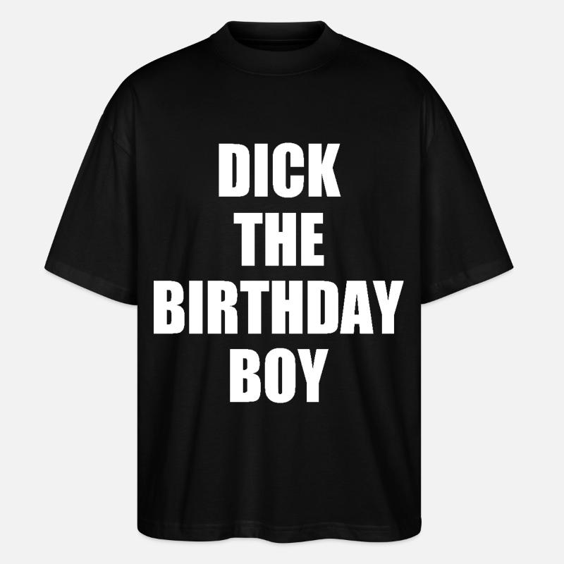 dick the birthday boy - T-shirt bio Blaster 2.0 coupe oversize Stanley/Stella Unisexe - noir