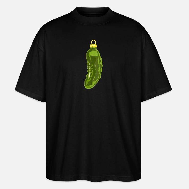 Weihnachtskugel " Saure Gurke" - Stanley/Stella Oversized Unisex Bio T-Shirt Blaster 2.0 - undefined