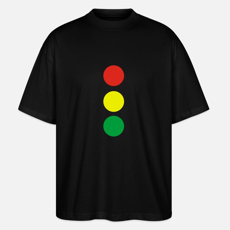 Ampel - Stanley/Stella Oversized Unisex Bio T-Shirt Blaster 2.0 - Schwarz