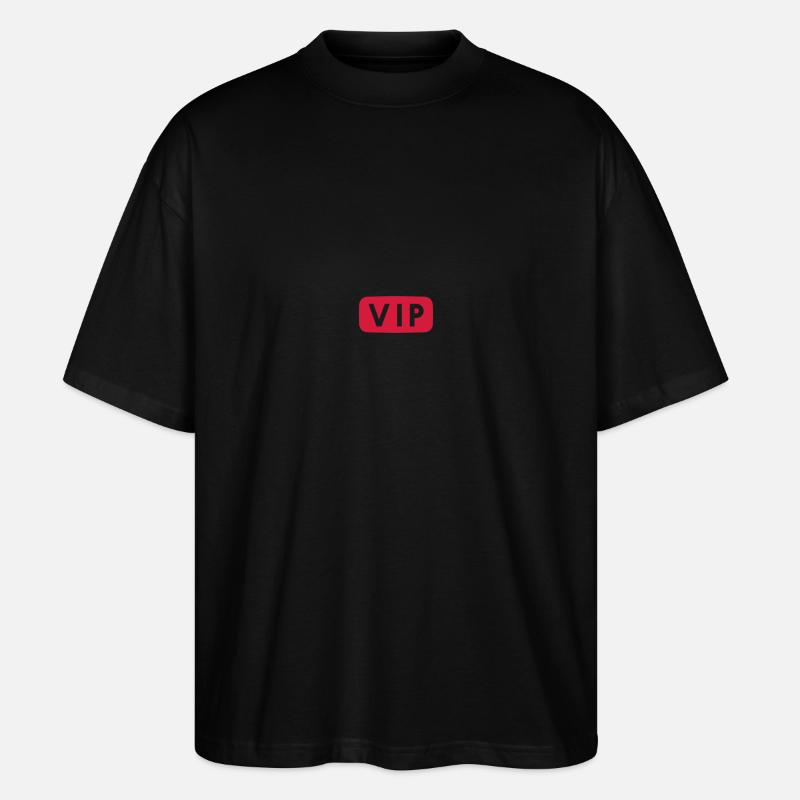 VIP - Stanley/Stella Oversized Unisex Bio T-Shirt Blaster 2.0 - Schwarz