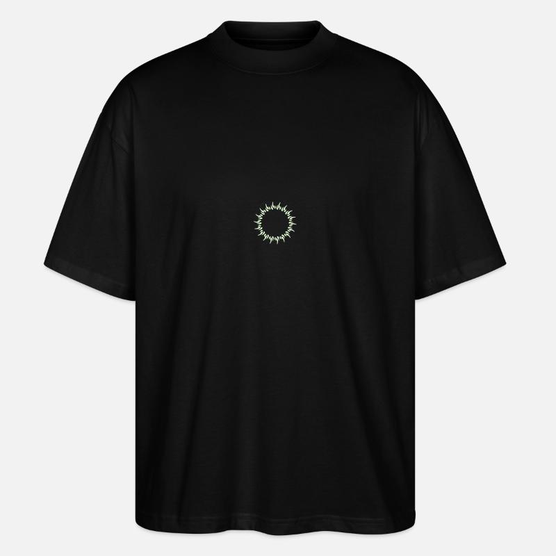 Sonne, Sommer, Frühling - Stanley/Stella Oversized Unisex Bio T-Shirt Blaster 2.0 - Schwarz