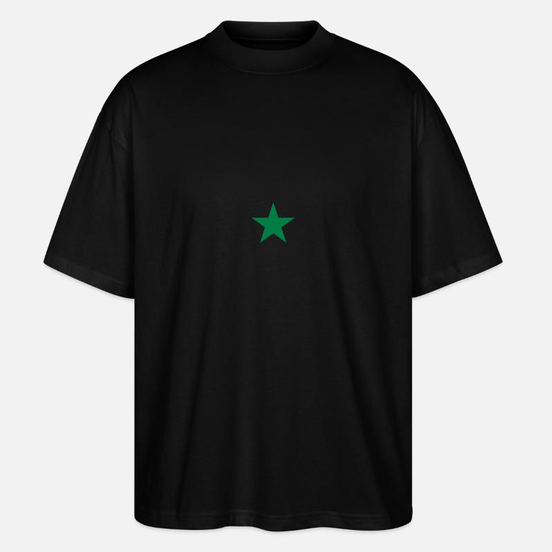Esperanto - Stanley/Stella Oversized Unisex Bio T-Shirt Blaster 2.0 - Schwarz