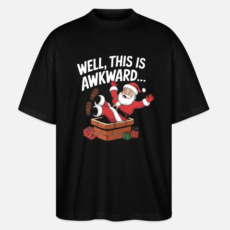Well This Is Awkward - Stanley/Stella Oversized Unisex Organic T-shirt Blaster 2.0 - black