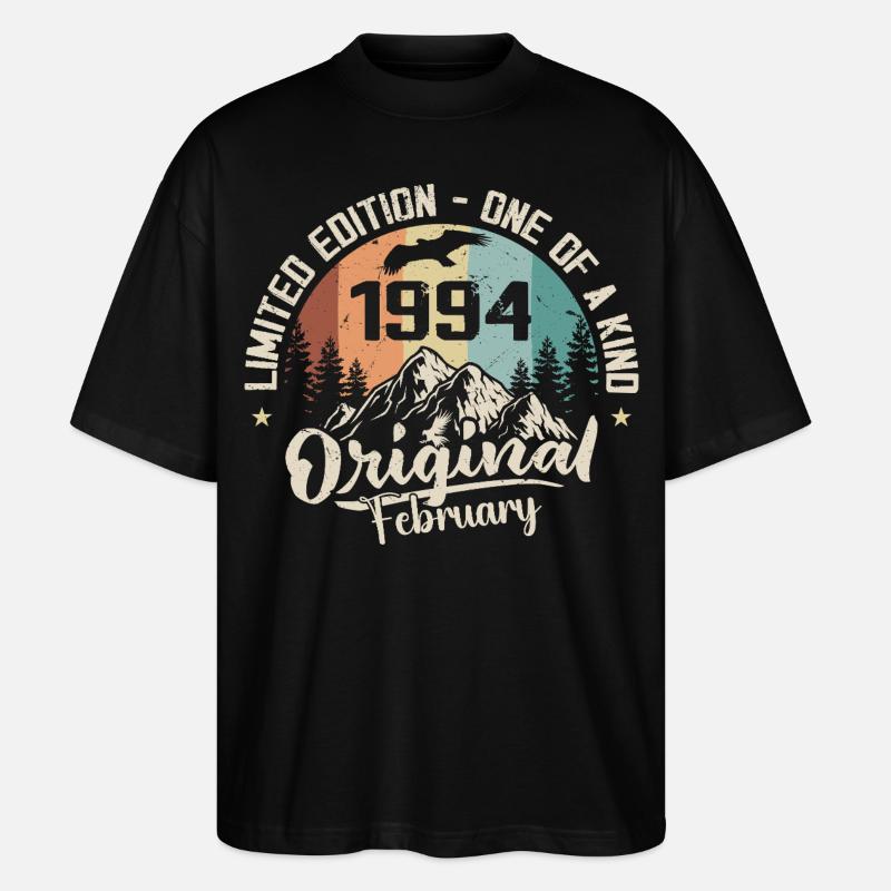 February 1994 - Cadeau Février 1994 - T-shirt bio Blaster 2.0 coupe oversize Stanley/Stella Unisexe - noir