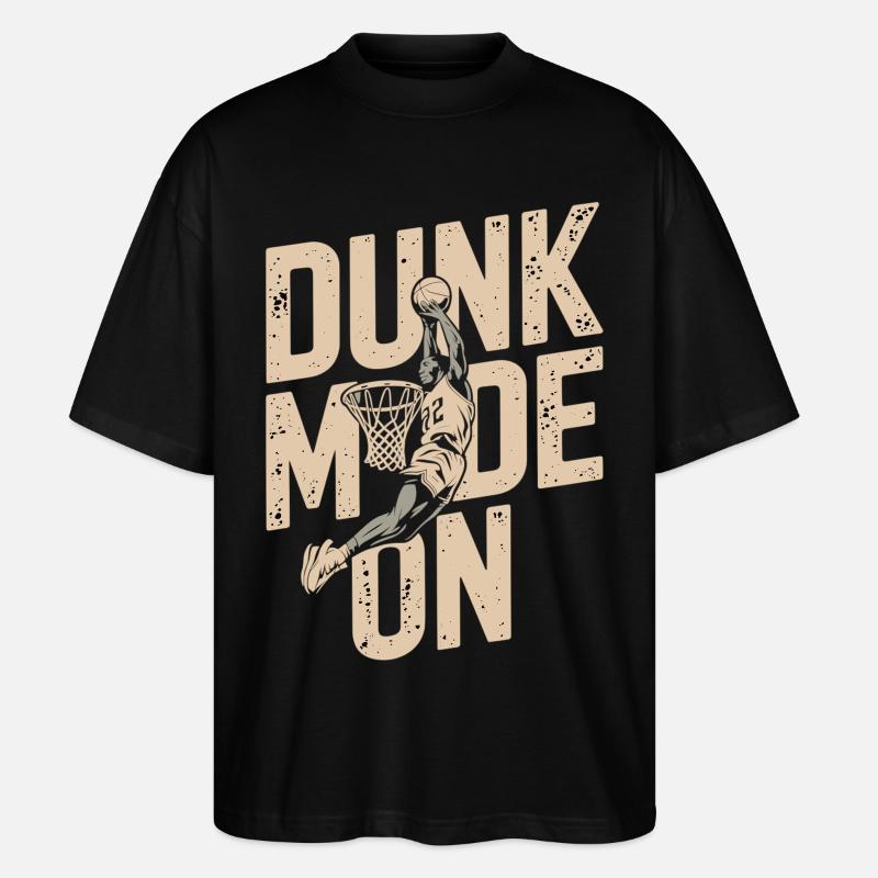 Dunk Mode Enabled - Stanley/Stella Oversized Unisex Organic T-shirt Blaster 2.0 - black