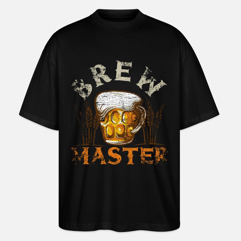 Brew Master - Stanley/Stella Oversized Unisex Bio T-Shirt Blaster 2.0 - Schwarz