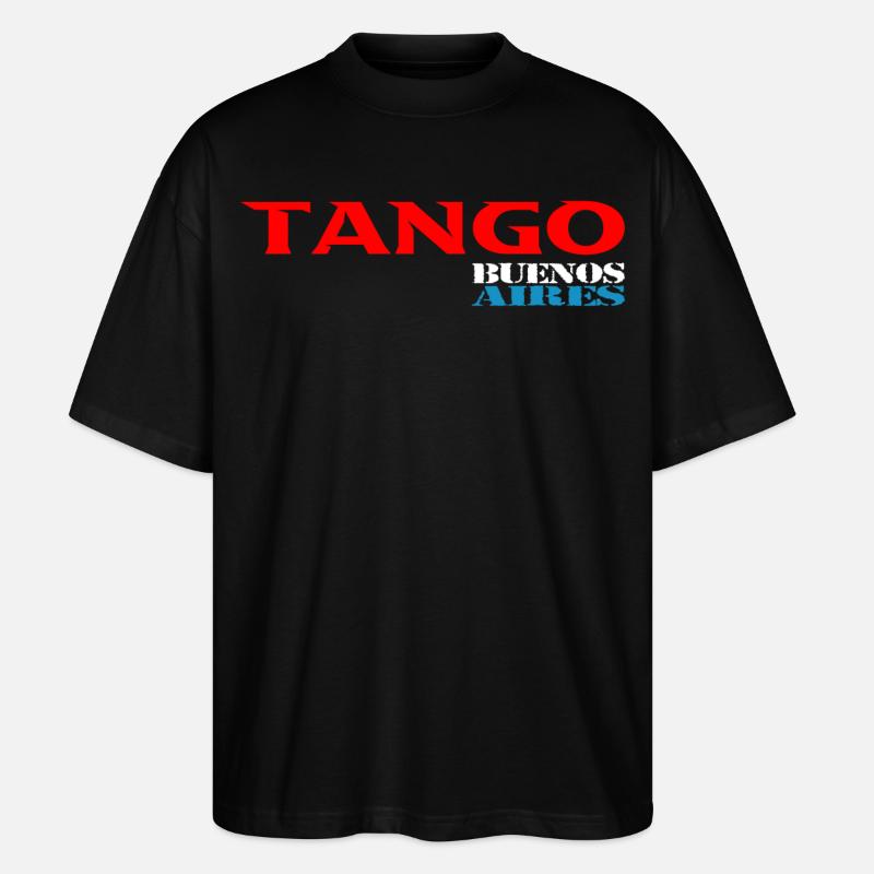Tango - Stanley/Stella Oversized Unisex Bio T-Shirt Blaster 2.0 - Schwarz