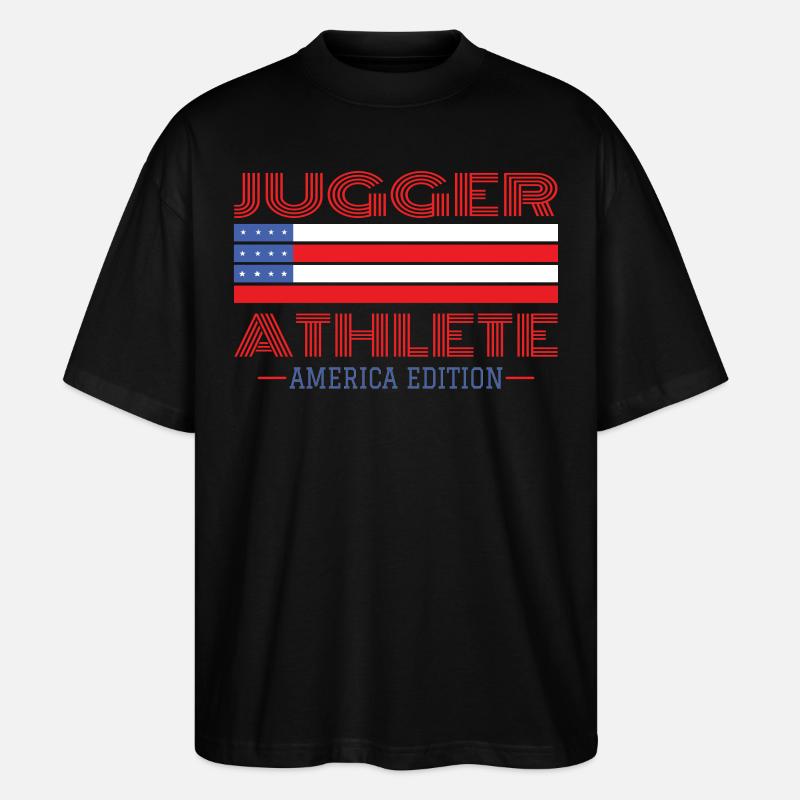 Jugger Funny - Stanley/Stella Oversized Unisex Bio T-Shirt Blaster 2.0 - Schwarz