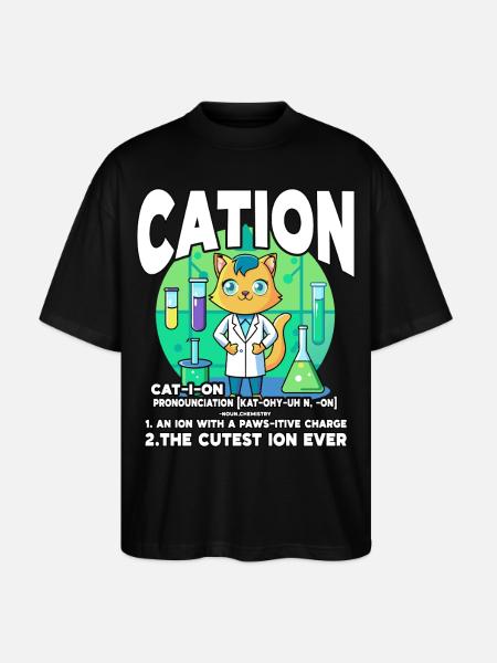 Kation - Stanley/Stella Oversized Unisex Bio T-Shirt Blaster 2.0 - Schwarz