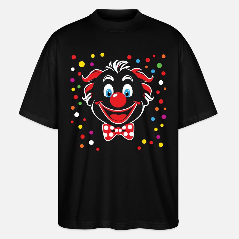Lustiges Karneval - Stanley/Stella Oversized Unisex Bio T-Shirt Blaster 2.0 - Schwarz