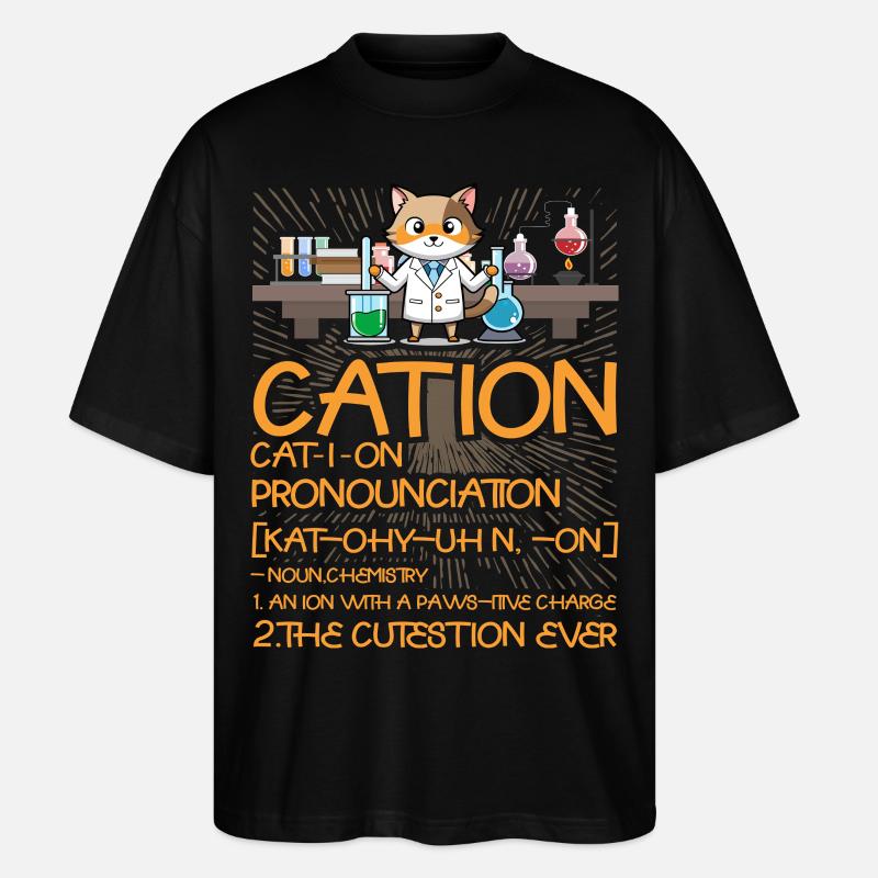 Kation - Stanley/Stella Oversized Unisex Bio T-Shirt Blaster 2.0 - Schwarz