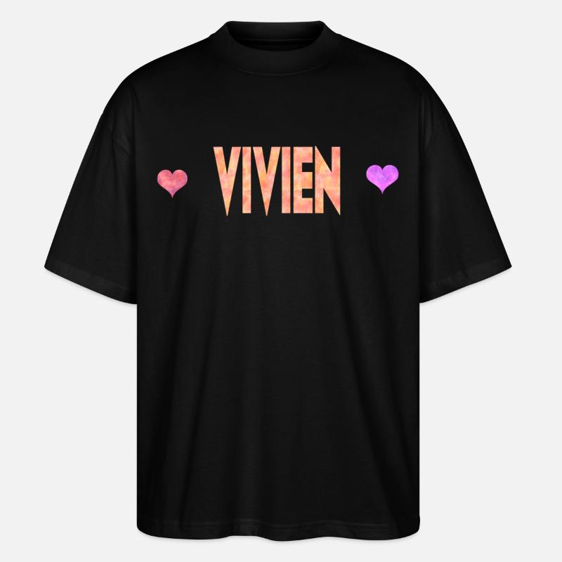 Vivien - Stanley/Stella Oversized Unisex Bio T-Shirt Blaster 2.0 - Schwarz