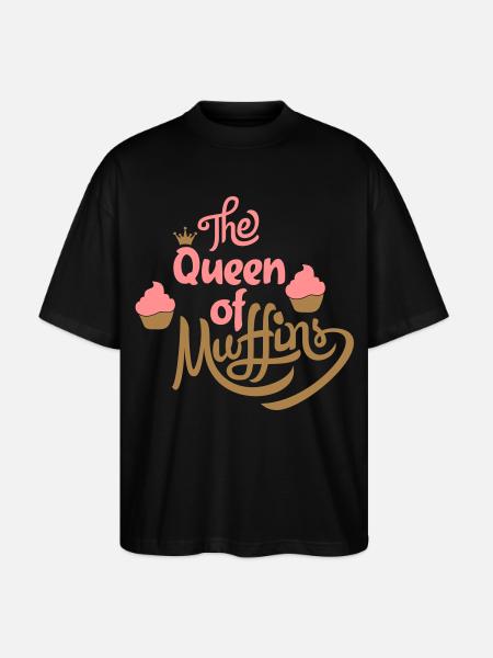 muffins - Stanley/Stella Oversized Unisex Organic T-shirt Blaster 2.0 - black