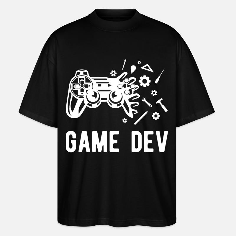 Game Dev - T-shirt bio Blaster 2.0 coupe oversize Stanley/Stella Unisexe - noir