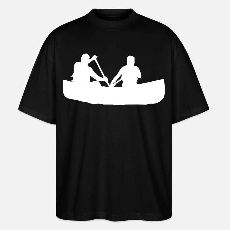 Paddeln - Stanley/Stella Oversized Unisex Bio T-Shirt Blaster 2.0 - Schwarz