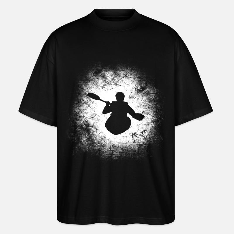 Kajak - Stanley/Stella Oversized Unisex Bio T-Shirt Blaster 2.0 - Schwarz