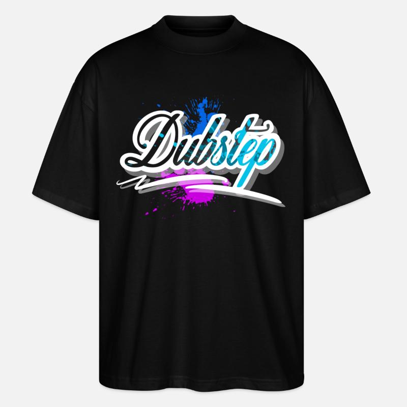 dubstep - T-shirt bio Blaster 2.0 coupe oversize Stanley/Stella Unisexe - noir