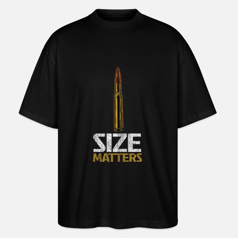 Munition mit starker Botschaft - Stanley/Stella Oversized Unisex Bio T-Shirt Blaster 2.0 - Schwarz