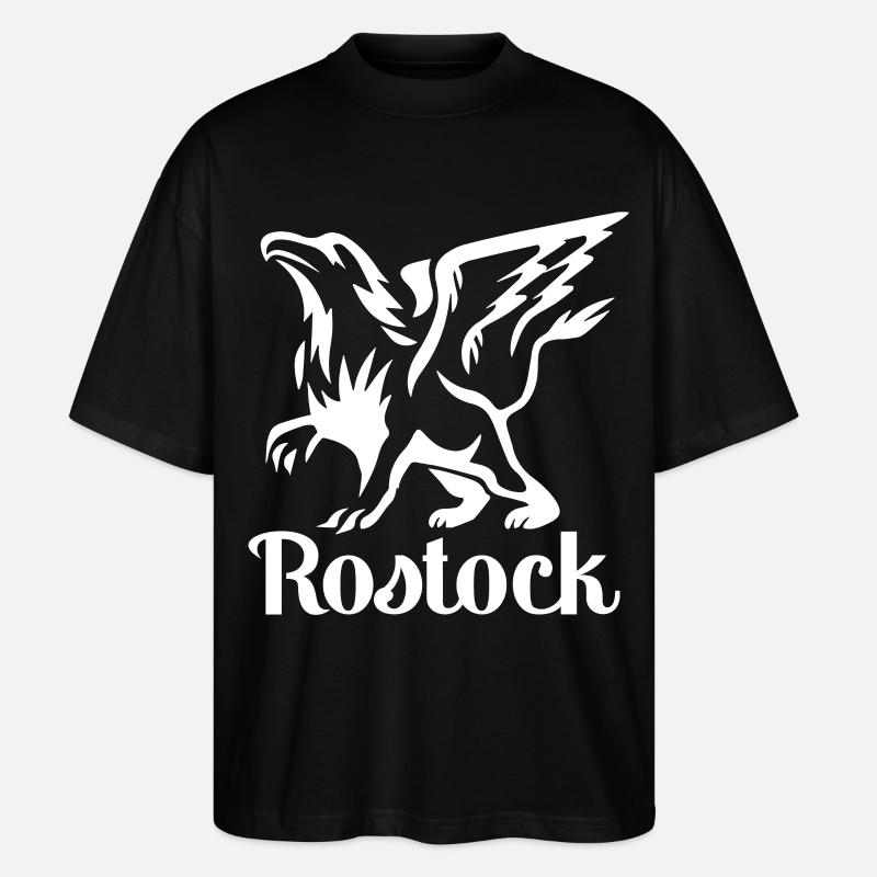 Rostock Greif HRO - Conception - T-shirt bio Blaster 2.0 coupe oversize Stanley/Stella Unisexe - noir