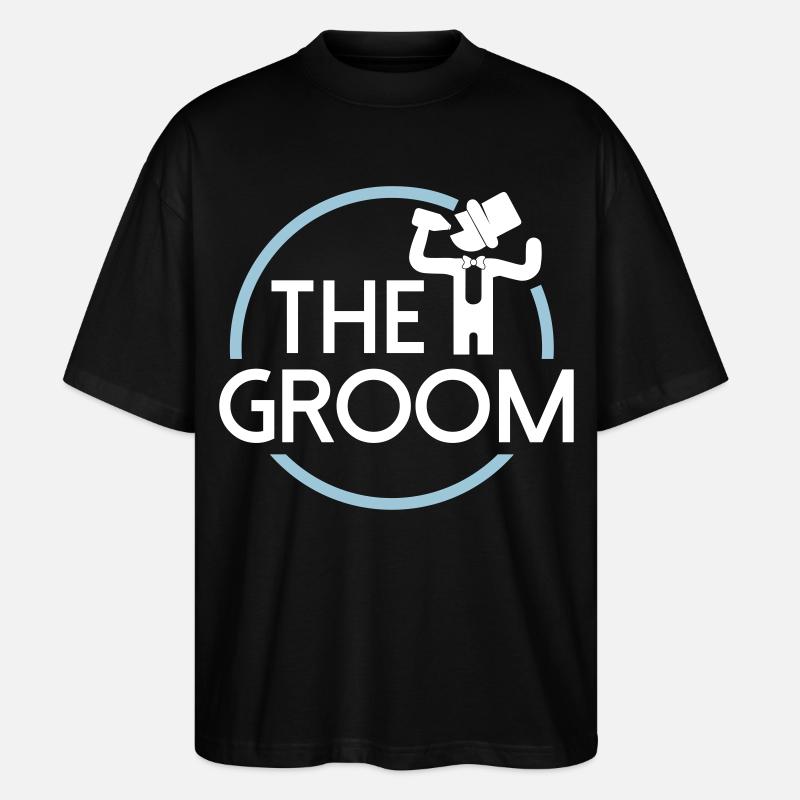 Groom - Stanley/Stella Oversized Unisex Bio T-Shirt Blaster 2.0 - Schwarz