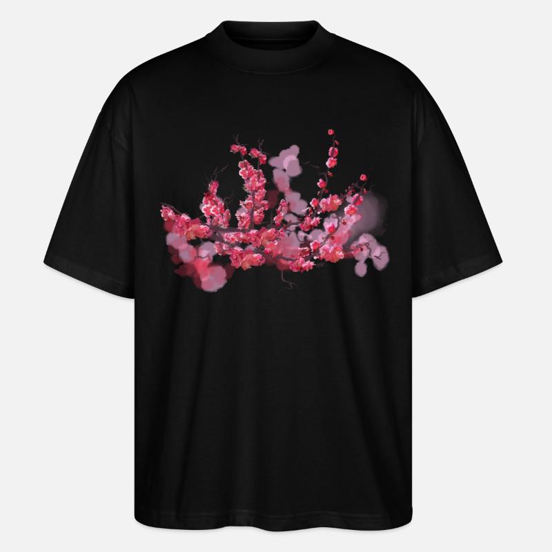 sakura - Stanley/Stella Oversized Unisex Bio T-Shirt Blaster 2.0 - Schwarz