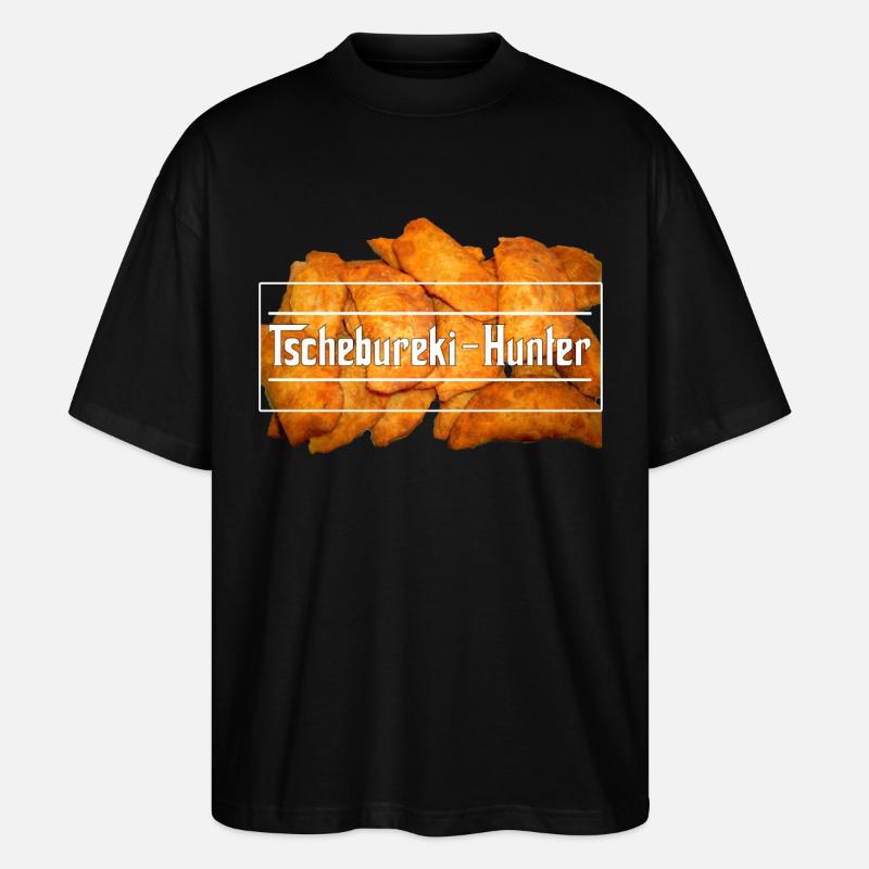 Tchbureki-Hunter - T-shirt bio Blaster 2.0 coupe oversize Stanley/Stella Unisexe - noir