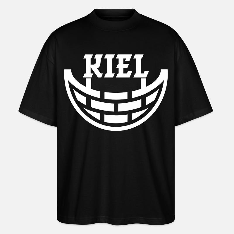 Kiel - Stanley/Stella Oversized Unisex Bio T-Shirt Blaster 2.0 - Schwarz