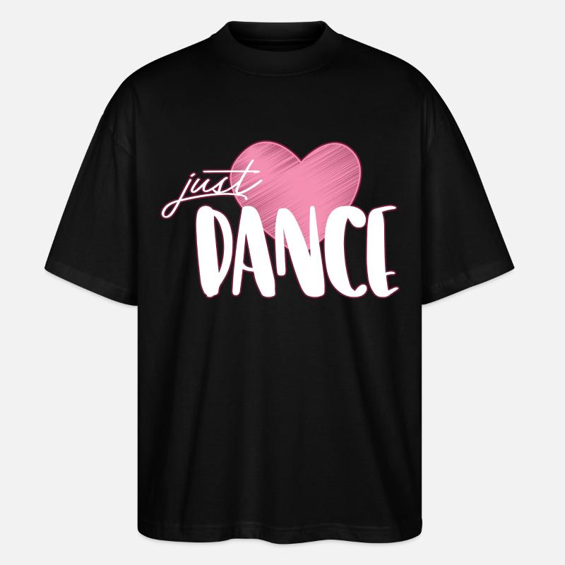 Dance - Stanley/Stella Oversized Unisex Organic T-shirt Blaster 2.0 - black