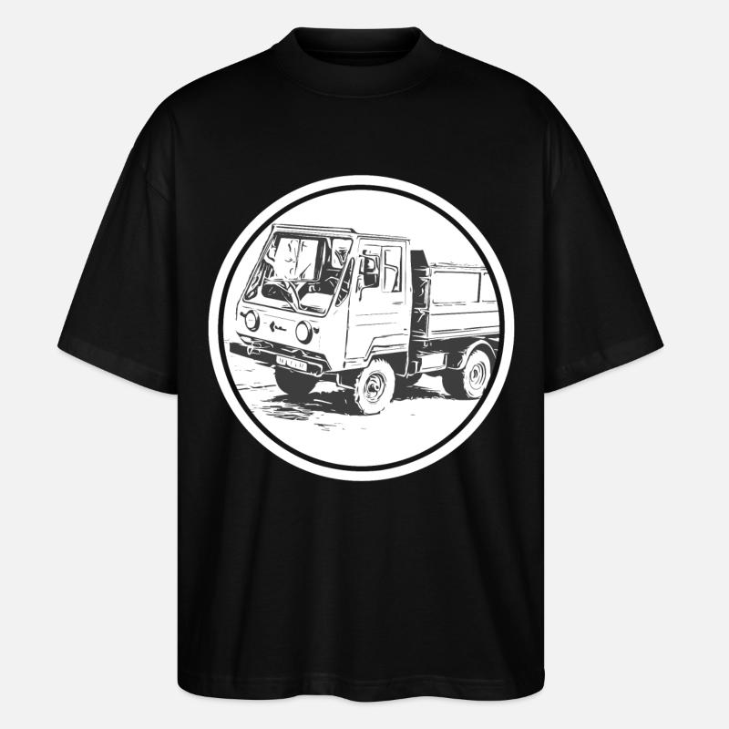 Multicar M25 - Stanley/Stella Oversized Unisex Bio T-Shirt Blaster 2.0 - Schwarz