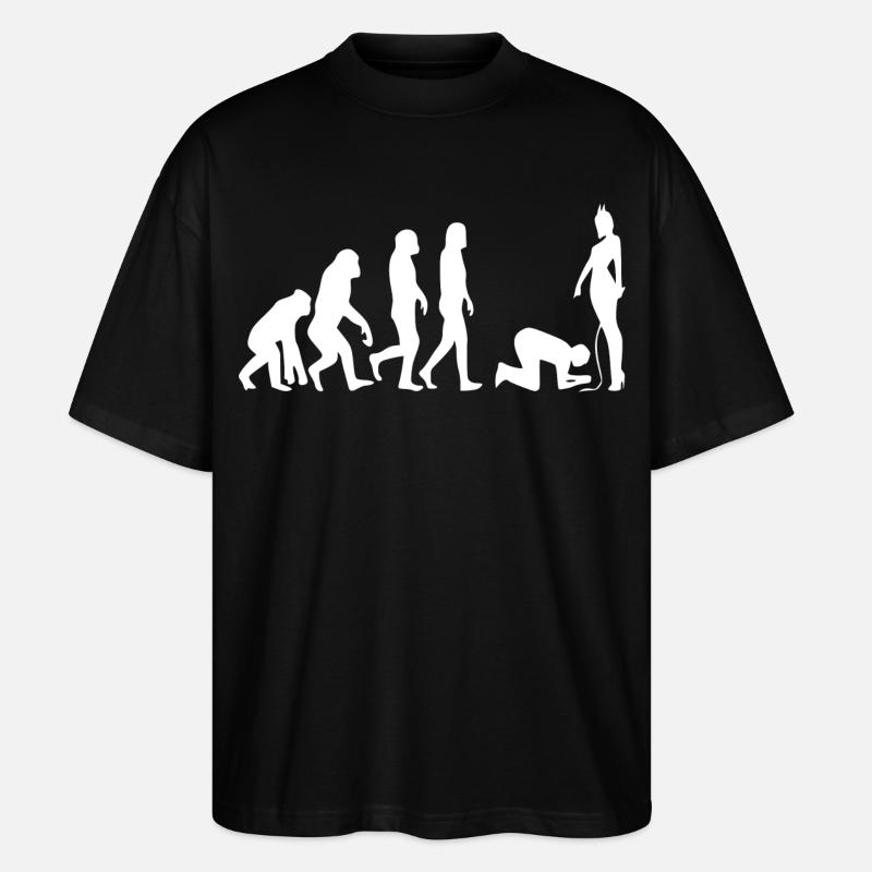Homme évolution - T-shirt bio Blaster 2.0 coupe oversize Stanley/Stella Unisexe - noir