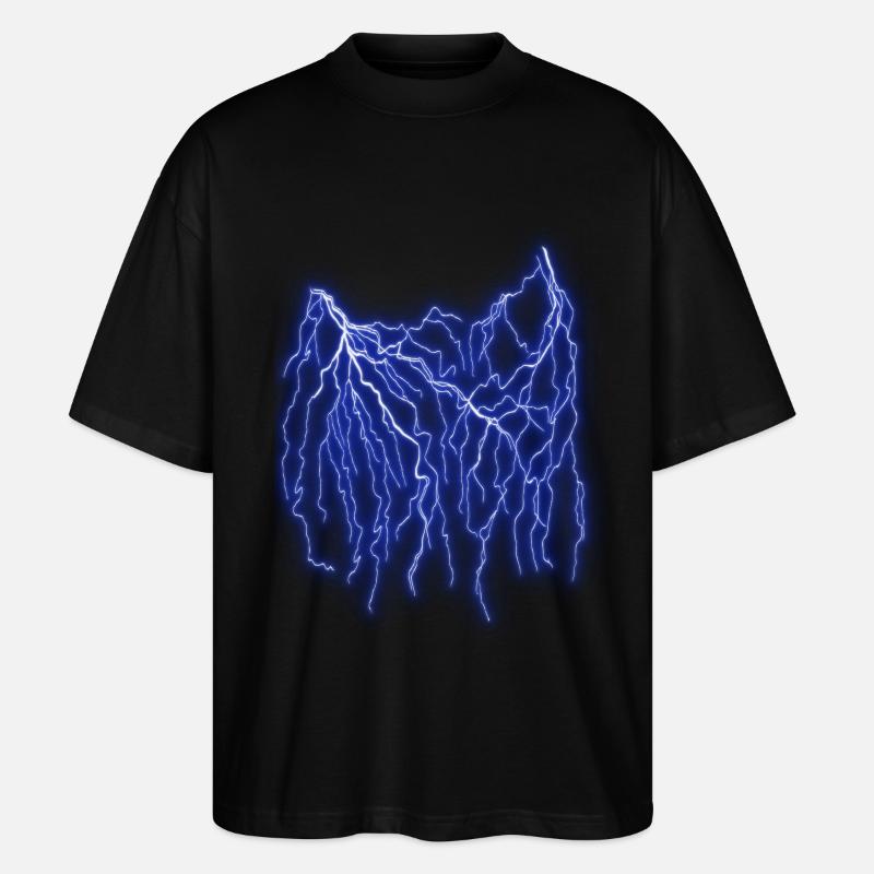 Foudre - T-shirt bio Blaster 2.0 coupe oversize Stanley/Stella Unisexe - noir