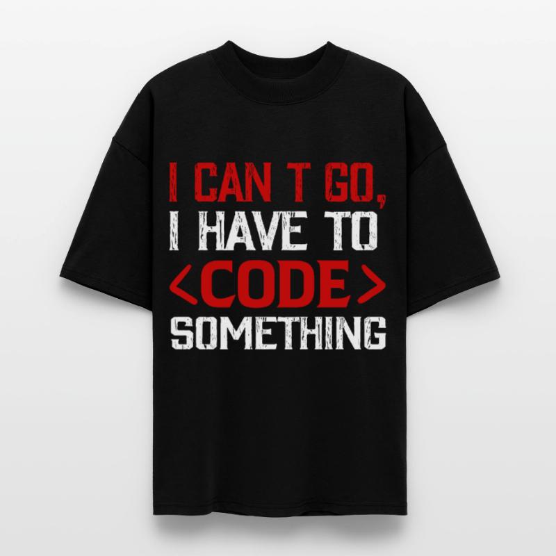Programmeur, Nerd , Code informatique T-shirt bio Blaster 2.0 coupe oversize Stanley/Stella Unisexe