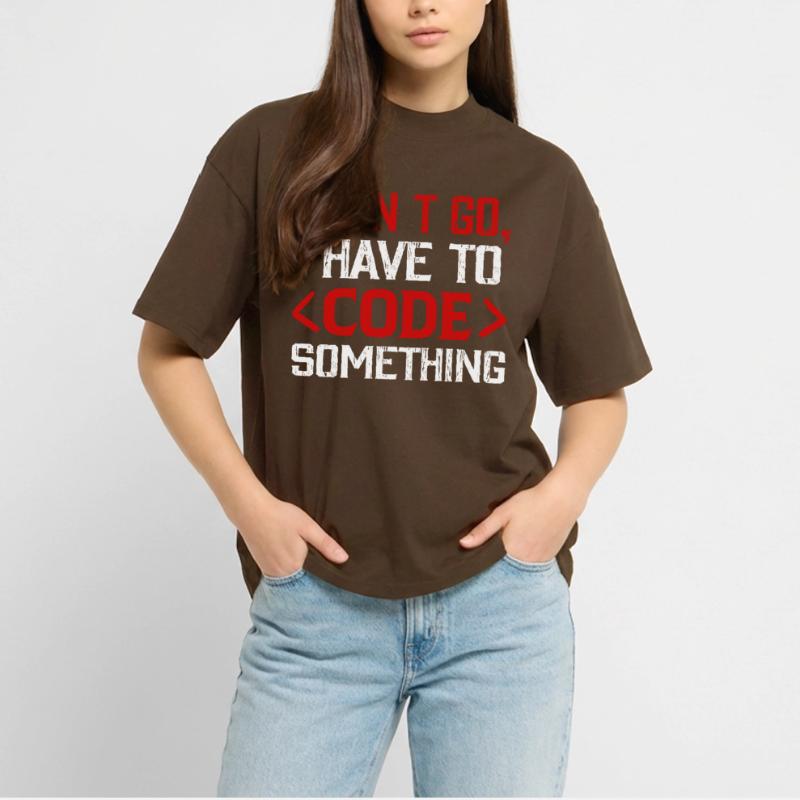 Programmeur, Nerd , Code informatique T-shirt bio Blaster 2.0 coupe oversize Stanley/Stella Unisexe