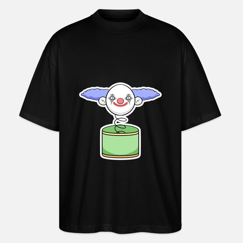 pitre - T-shirt bio Blaster 2.0 coupe oversize Stanley/Stella Unisexe - noir