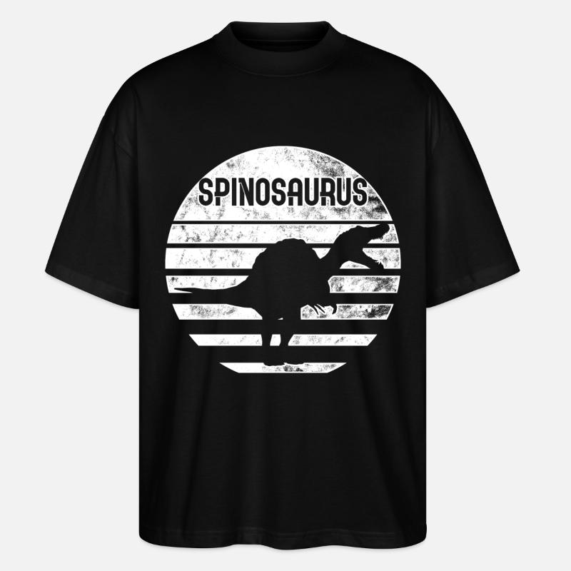 SPINOSAURUS - Stanley/Stella Oversized Unisex Bio T-Shirt Blaster 2.0 - Schwarz