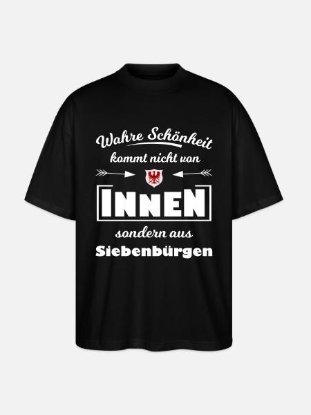 Siebenbürgen - Stanley/Stella Oversized Unisex Bio T-Shirt Blaster 2.0 - Schwarz