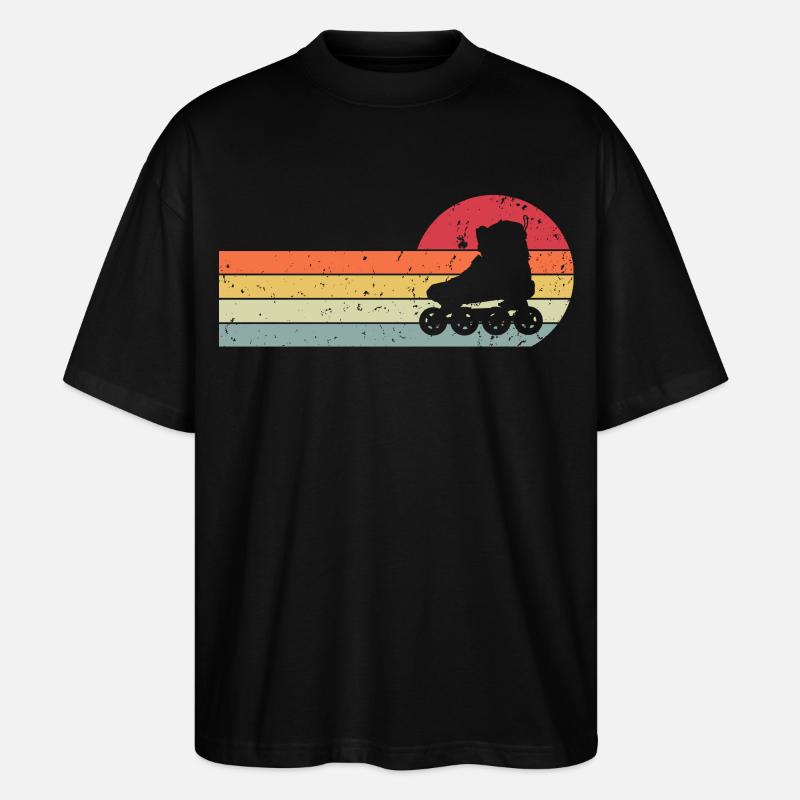 Inline Skates - Stanley/Stella Oversized Unisex Bio T-Shirt Blaster 2.0 - Schwarz