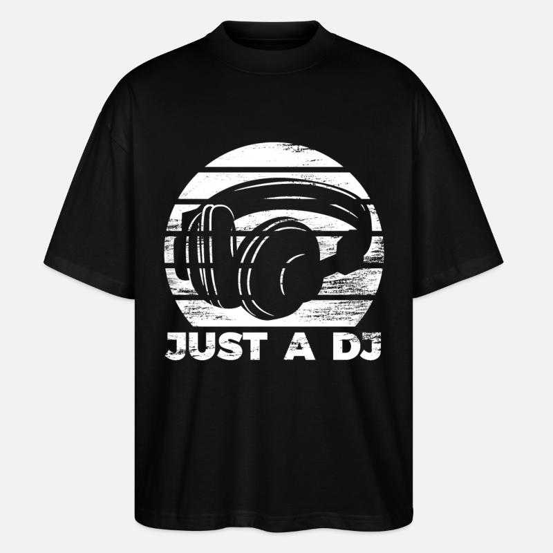 DJ - Stanley/Stella Oversized Unisex Bio T-Shirt Blaster 2.0 - Schwarz