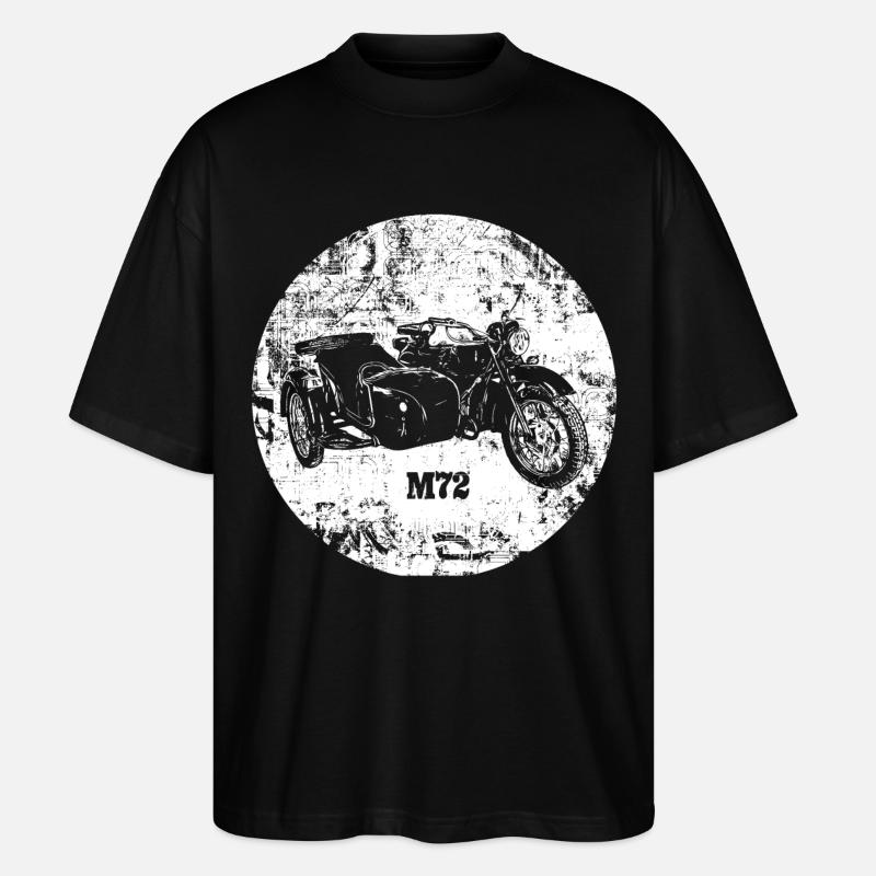 Ural M72 - Stanley/Stella Oversized Unisex Bio T-Shirt Blaster 2.0 - Schwarz