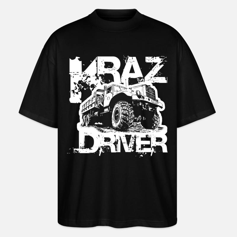 KRAZ Driver - Stanley/Stella Oversized Unisex Bio T-Shirt Blaster 2.0 - Schwarz