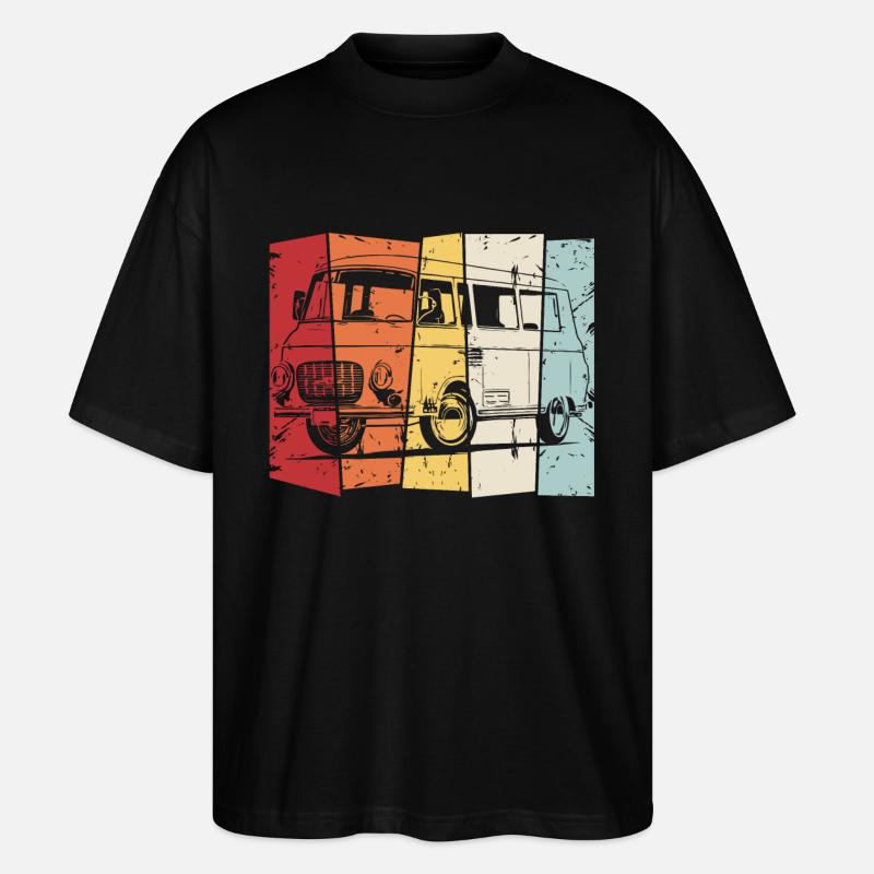 Barkas - Stanley/Stella Oversized Unisex Bio T-Shirt Blaster 2.0 - Schwarz