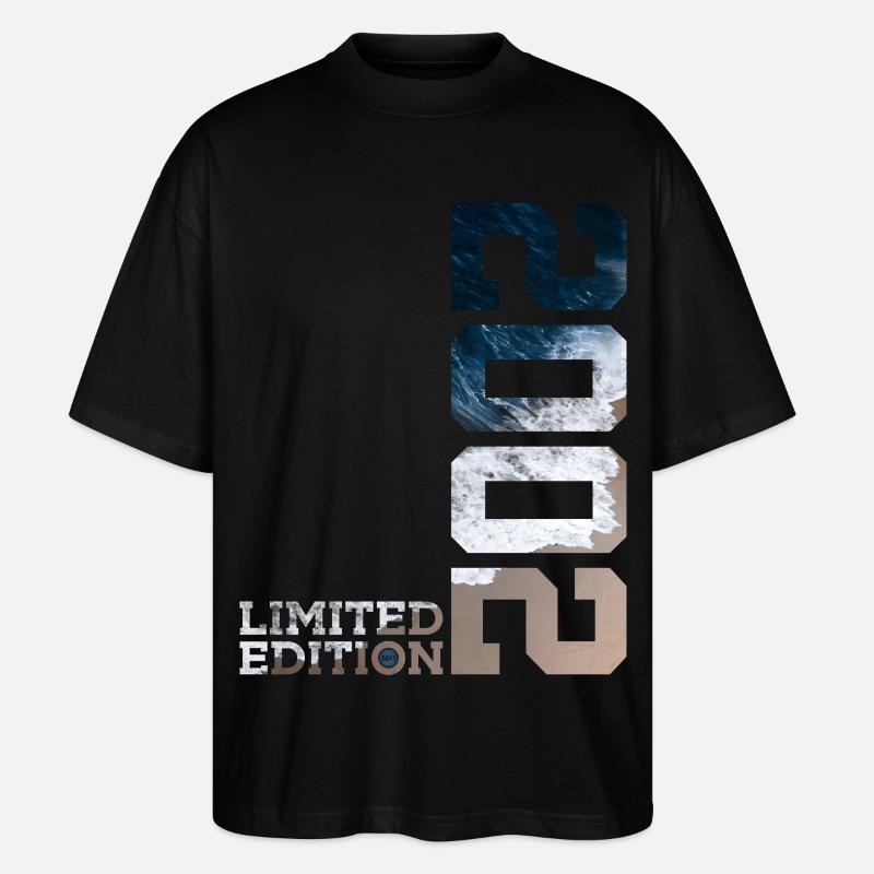 24E ANNIVERSAIRE ÉDITION LIMITÉE 2002 - T-shirt bio Blaster 2.0 coupe oversize Stanley/Stella Unisexe - noir