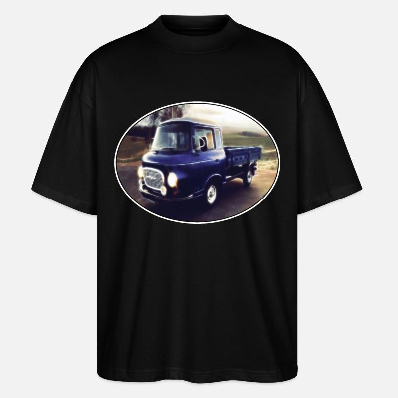 Barkas B1000 - Stanley/Stella Oversized Unisex Bio T-Shirt Blaster 2.0 - Schwarz